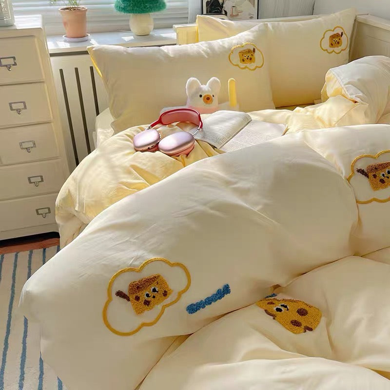 Cute Cheese Bedding Set PN6883