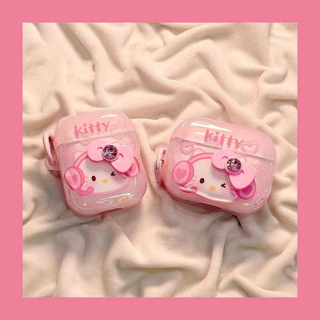 Kawaii Kitty Airpods Case For Iphone PN6877