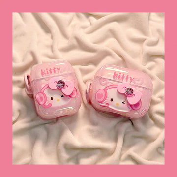 Kawaii Kitty Airpods Case For Iphone PN6877