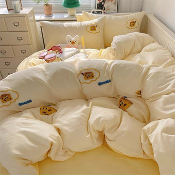 Cute Cheese Bedding Set PN6883