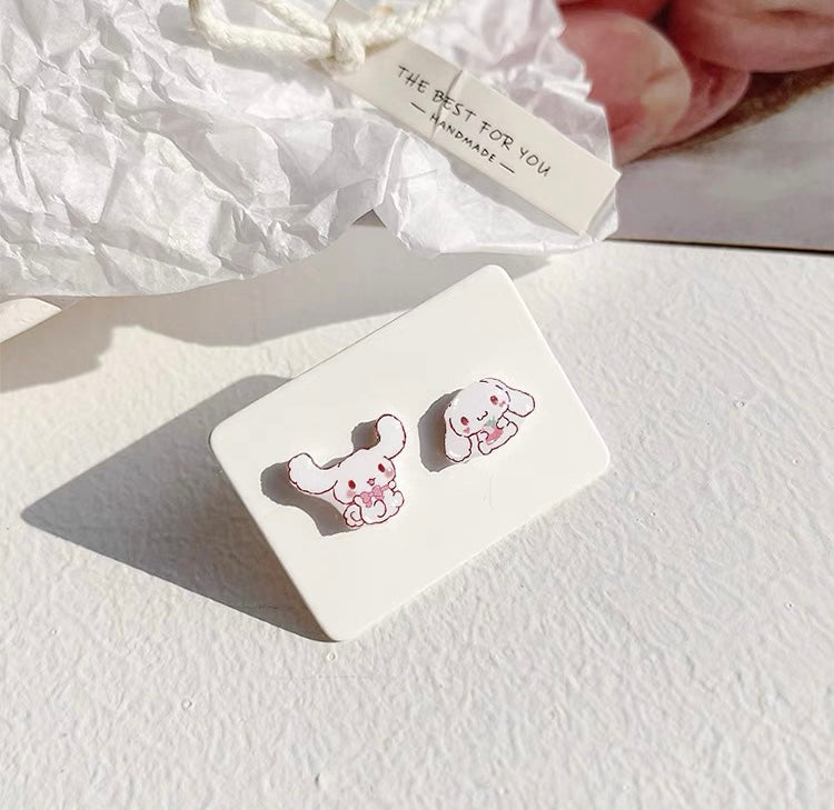 Kawaii Dog Earrings/Clips PN6747