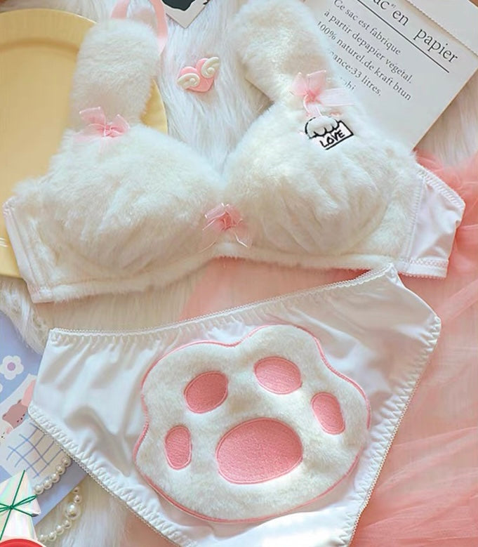 Kawaii Paw Underwear Suits PN6843