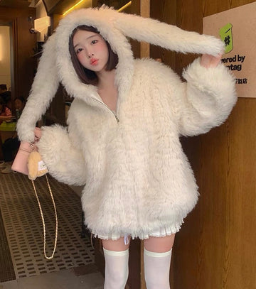 Kawaii Soft Sweater Coat PN6455