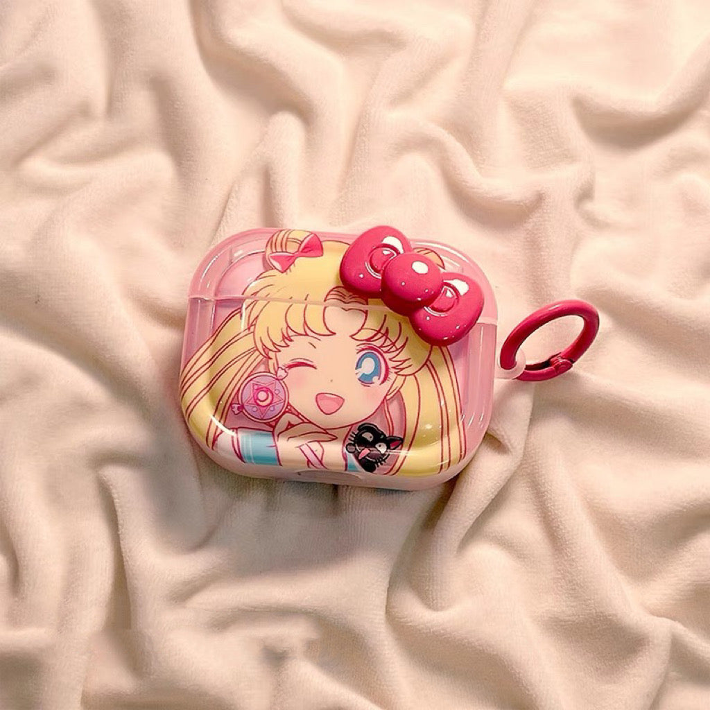 Kawaii Sailormoon Airpods Case For Iphone PN6878