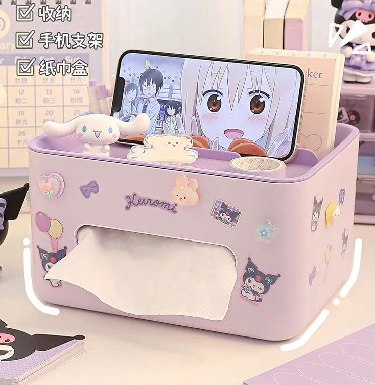 Cute Anime Tissue Storage Box PN6728