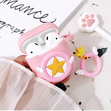 Sakura and Micky Airpods Protector Case  JK1438