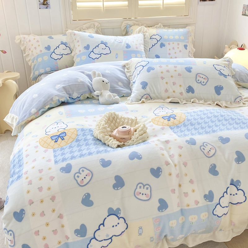 Soft Bunny Clouds Bedding Set PN5707