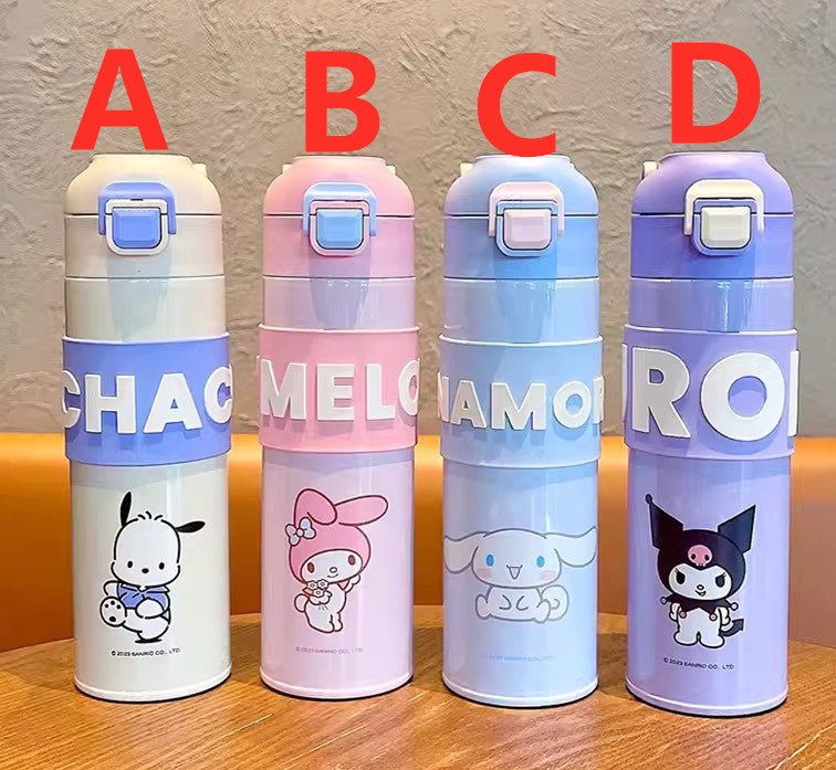 Cartoon Anime Vacuum Water Bottle PN6103