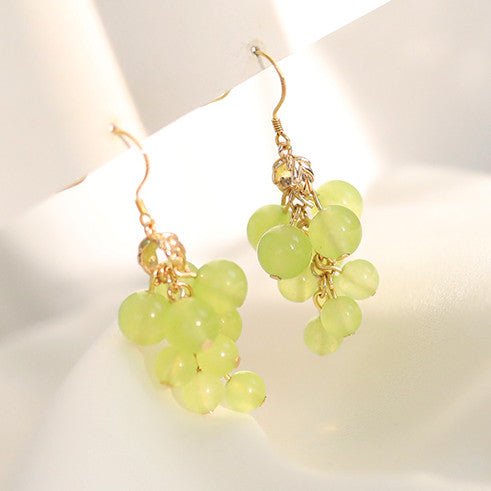 Sweet Grapes Earrings/Clips JK2714