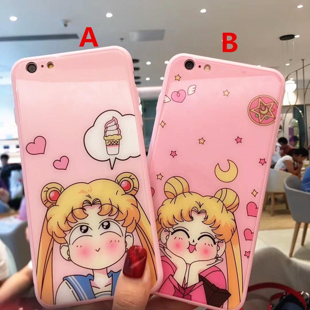 Smile Usagi Phone Case for iphone 6/6s/6plus/7/7plus/8/8P/X JK1076