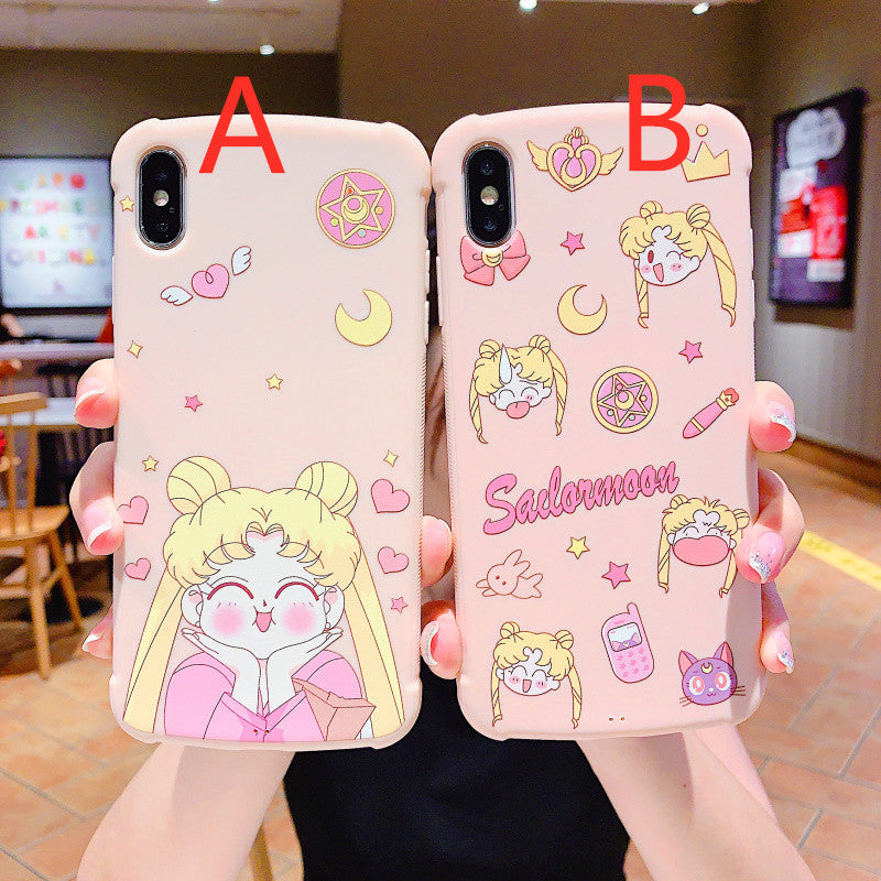 Pink Usagi Phone Case for iphone 6/6s/6plus/7/7plus/8/8P/X/XS/XR/XS Max JK1690