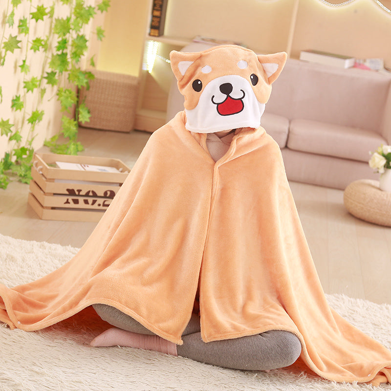 Lovely Dog Cloak Blanket JK2186