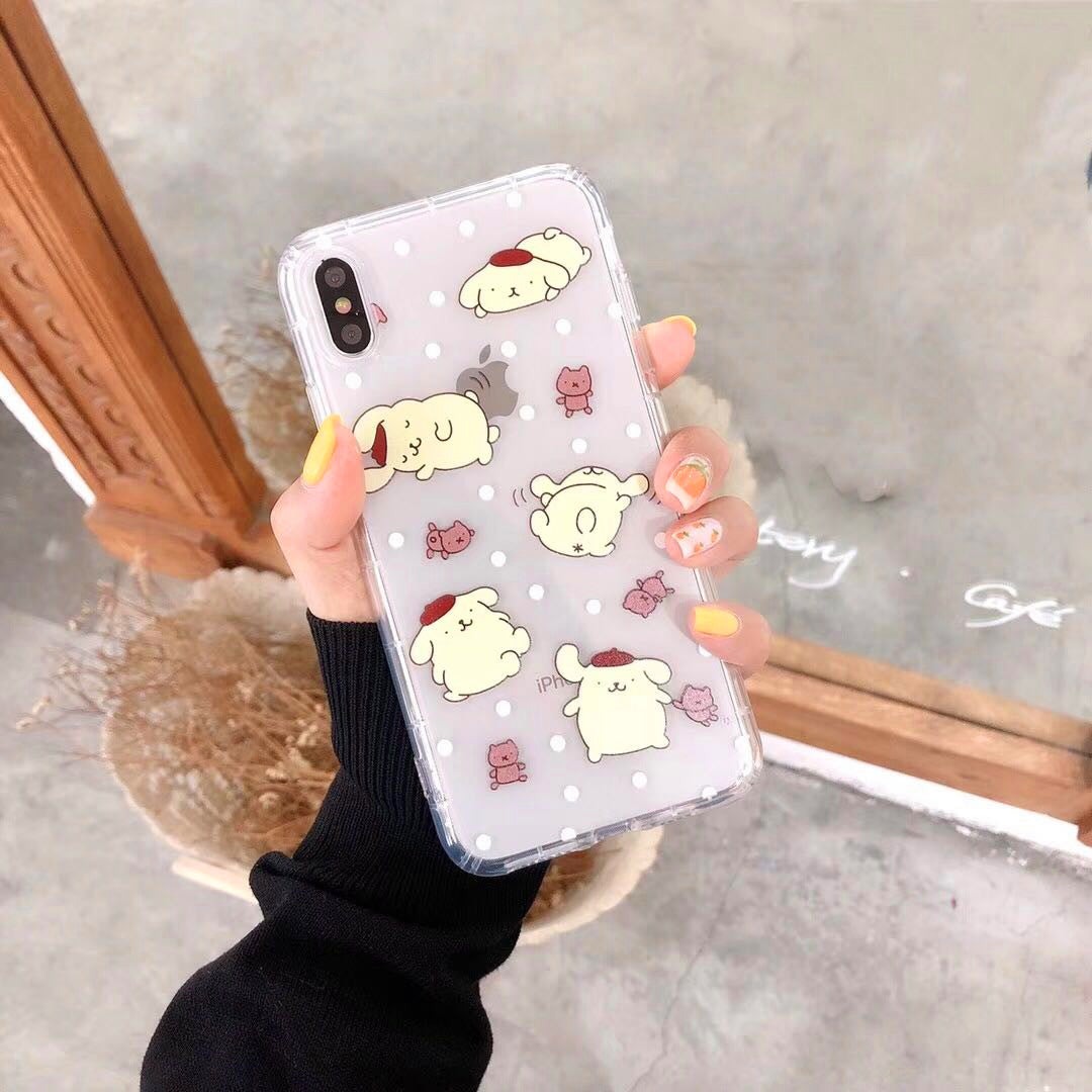 Cute Cinnamoroll Phone Case for iphone 6/6s/6plus/7/7plus/8/8P/X/XS/XR/XS Max JK1525