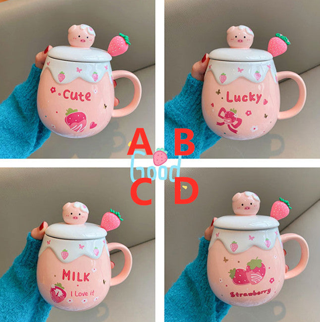 Sweet Strawberry Mug Cup JK2782