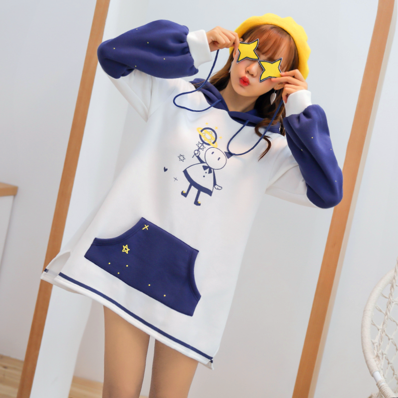 Kawaii Star Coat Dress JK1011