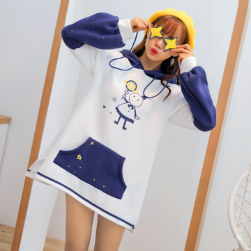 Kawaii Star Coat Dress JK1011