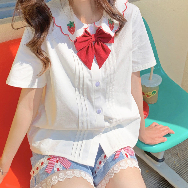 Kawaii Strawberry T-shirt JK3214