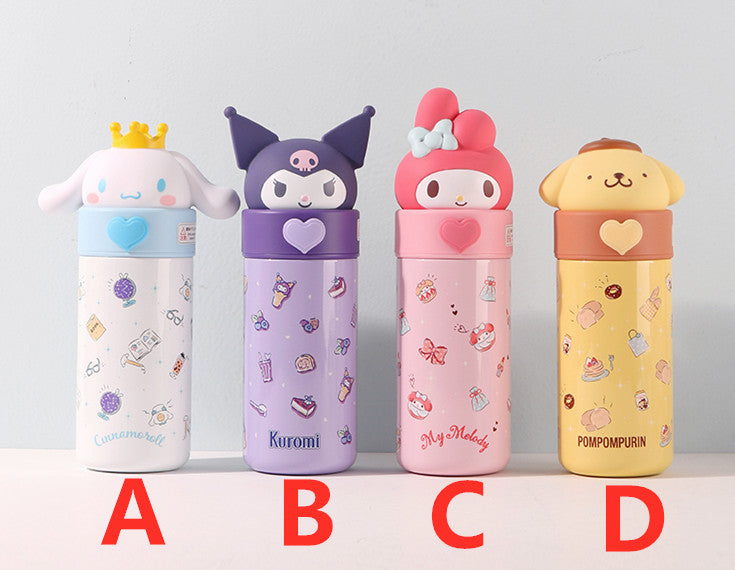 Cute Anime Vacuum Water Bottle PN5363