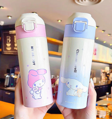 Cartoon Anime Vacuum Water Bottle PN6330