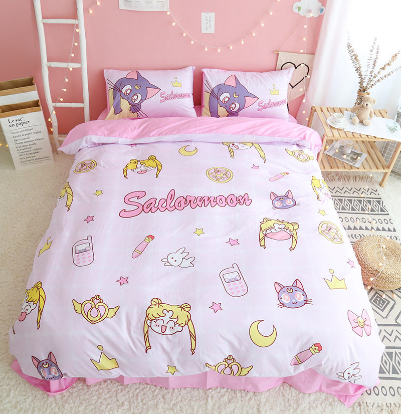 Fashion Sailormoon Bedding Set JK1624