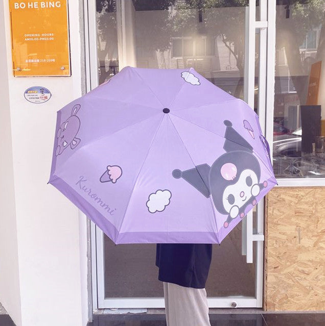 Cartoon Anime Folding Umbrella JK2784