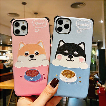 Lovely Dog Phone Case for iphone 6/6s/6plus/7/7plus/8/8P/X/XS/XR/XS Max/11/11 pro/11 pro max JK1906