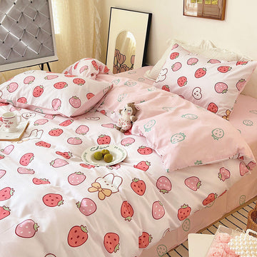 Fashion Strawberry Bedding Set JK3265