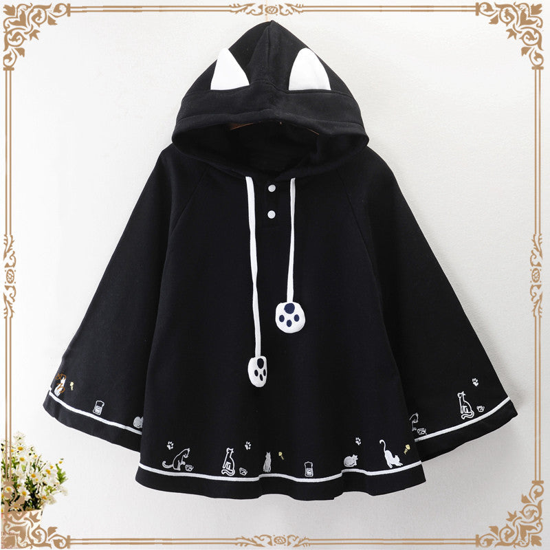 Cute Cats Cloak Coat JK2576