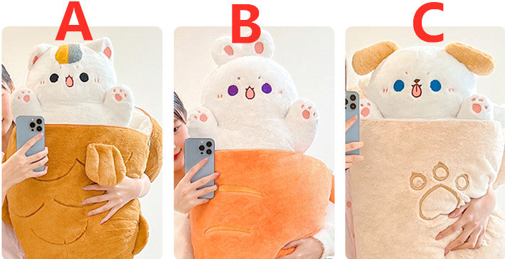 Kawaii Cartoon Hold Pillow PN5811