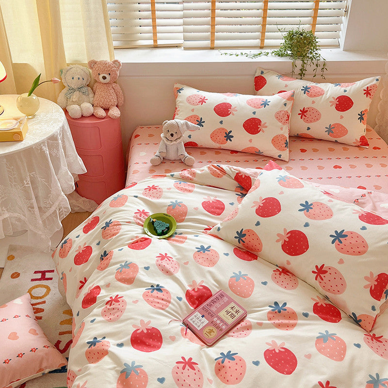 Sweet Strawberry Bedding Set JK3409