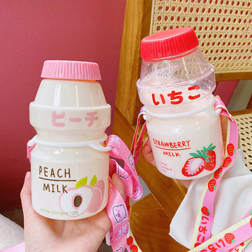 Cute Fruits Milk Water Bottle  JK2027