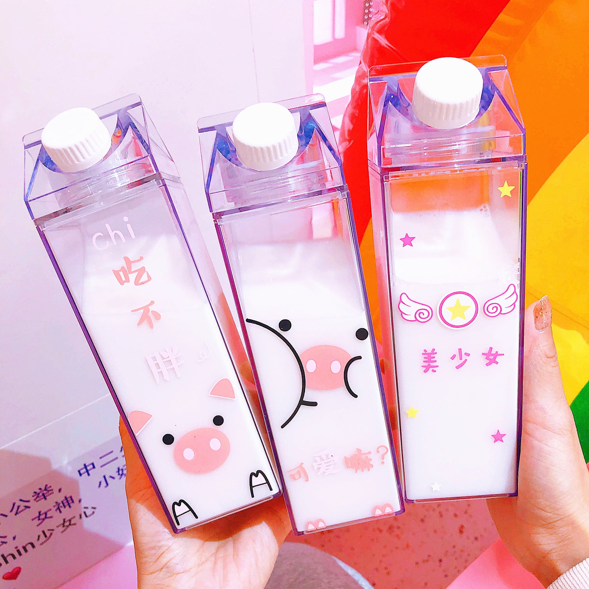 Kawaii Pigs Water Bottle  JK1187