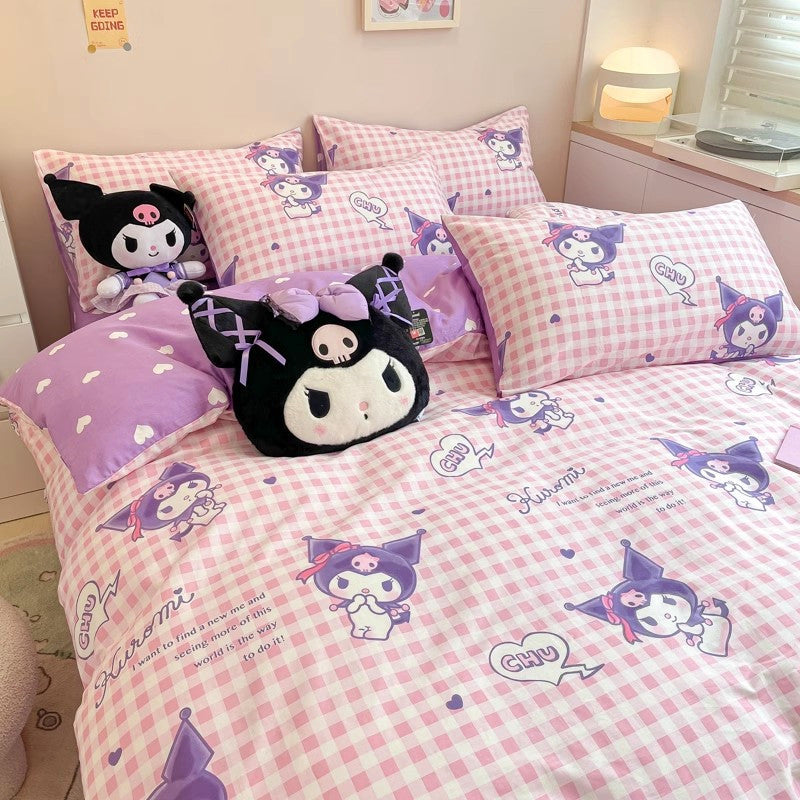 Lovely Kuromi Bedding Set PN6014