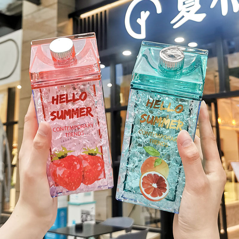 Fashion Fruits Milk Water Bottle JK2132