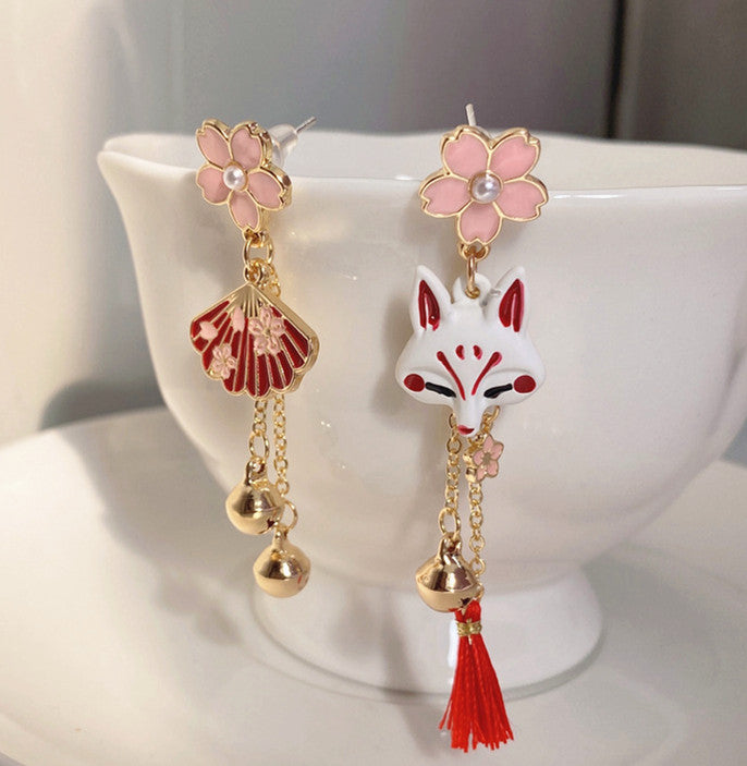 Sakura Fox Earrings/Clips PN5723