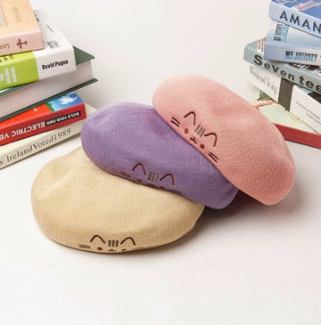 Lovely Cat Girls Beret PN5785