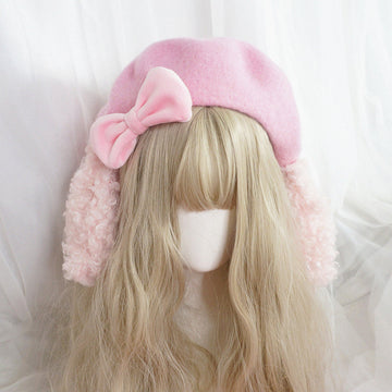 Fashion Rabbit Ears Beret JK2992