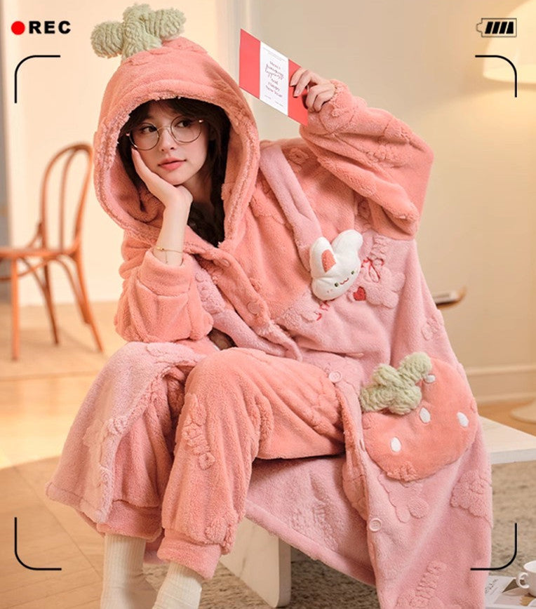 Pretty Girls Winter Pajamas Suits PN6239