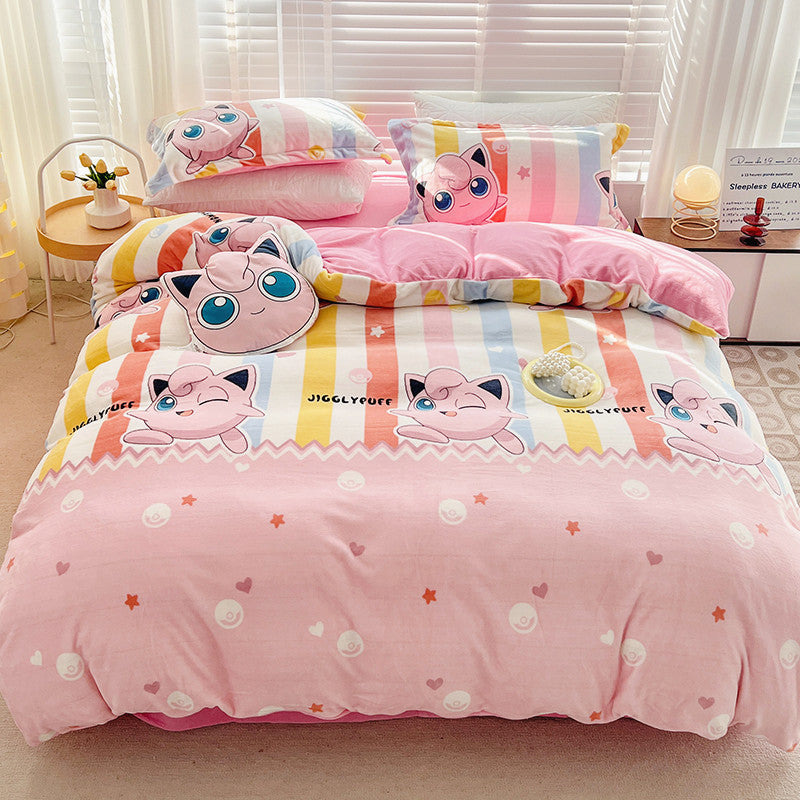 Soft Cartoon Bedding Set PN5555