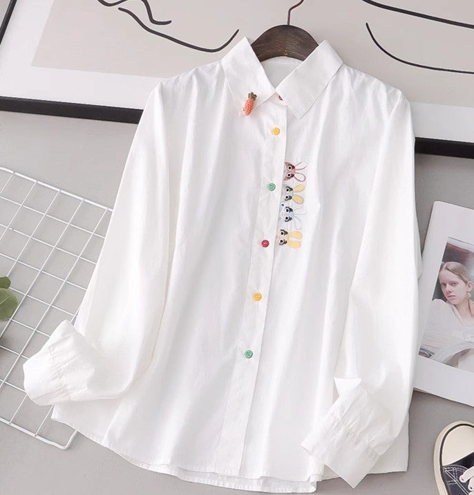 Cartoon Long Sleeve Shirt JK3832