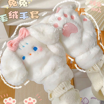 Kawaii Rabbit Ears Gloves PN5787