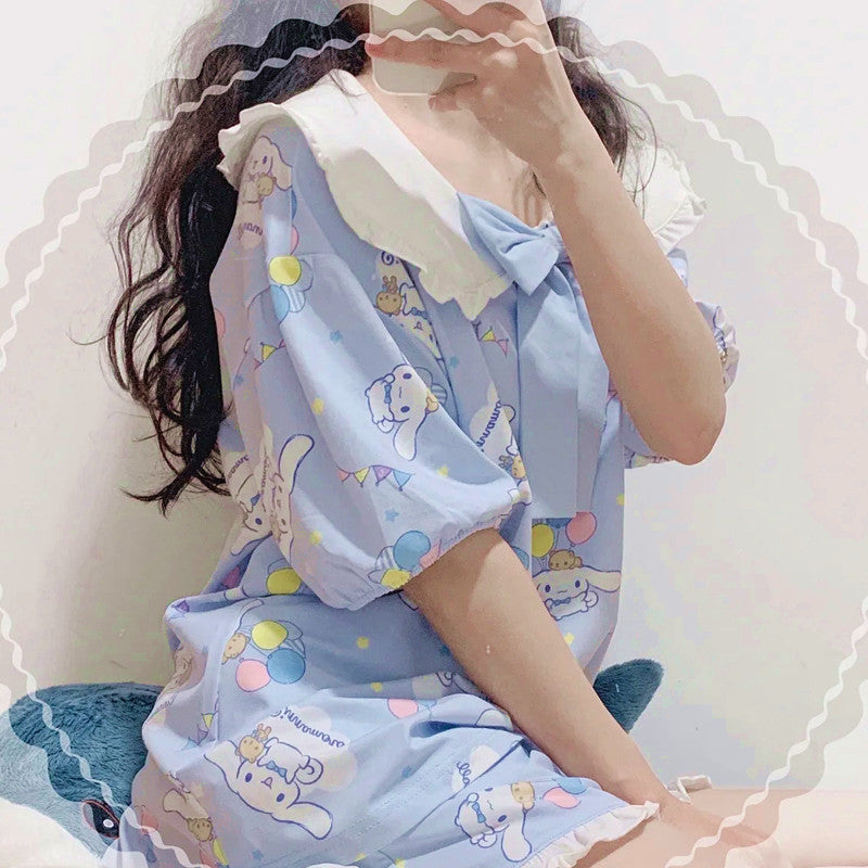 Fashion Anime Summer Pajamas Suit JK2807