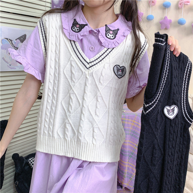 Fashion Anime Vest Sweater and Dress PN5524