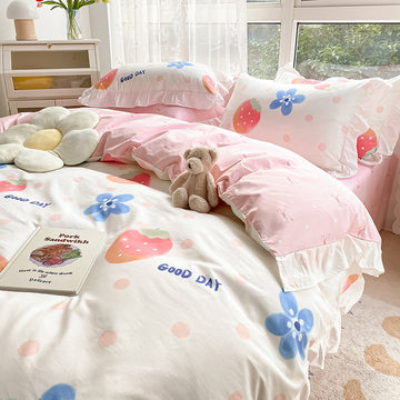 Flower Strawberry Bedding Set PN5228