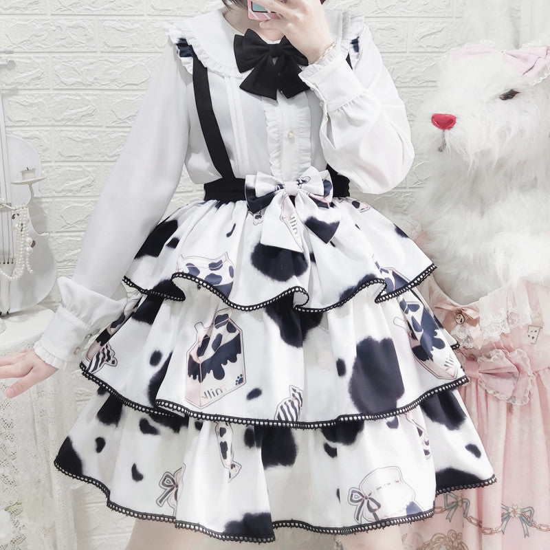 Lolita Milk Girl Strap Dress PN5805