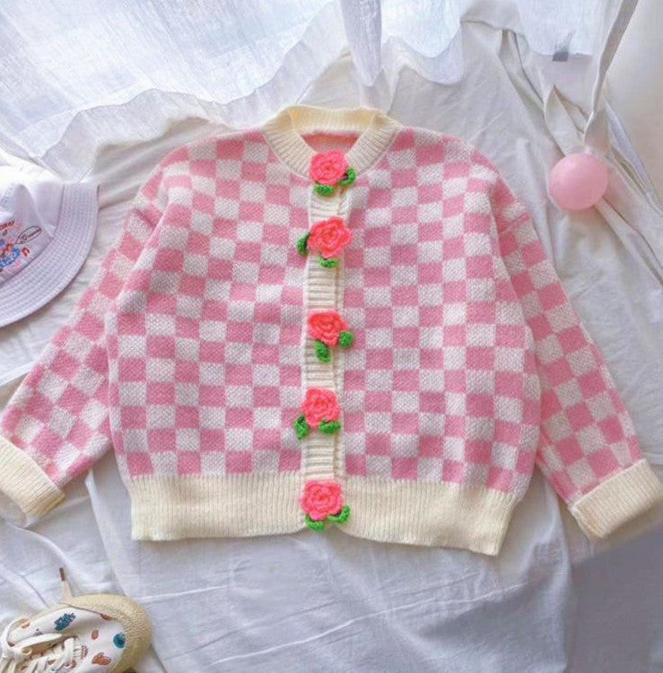 Pretty Flowers Sweater Coat PN5447