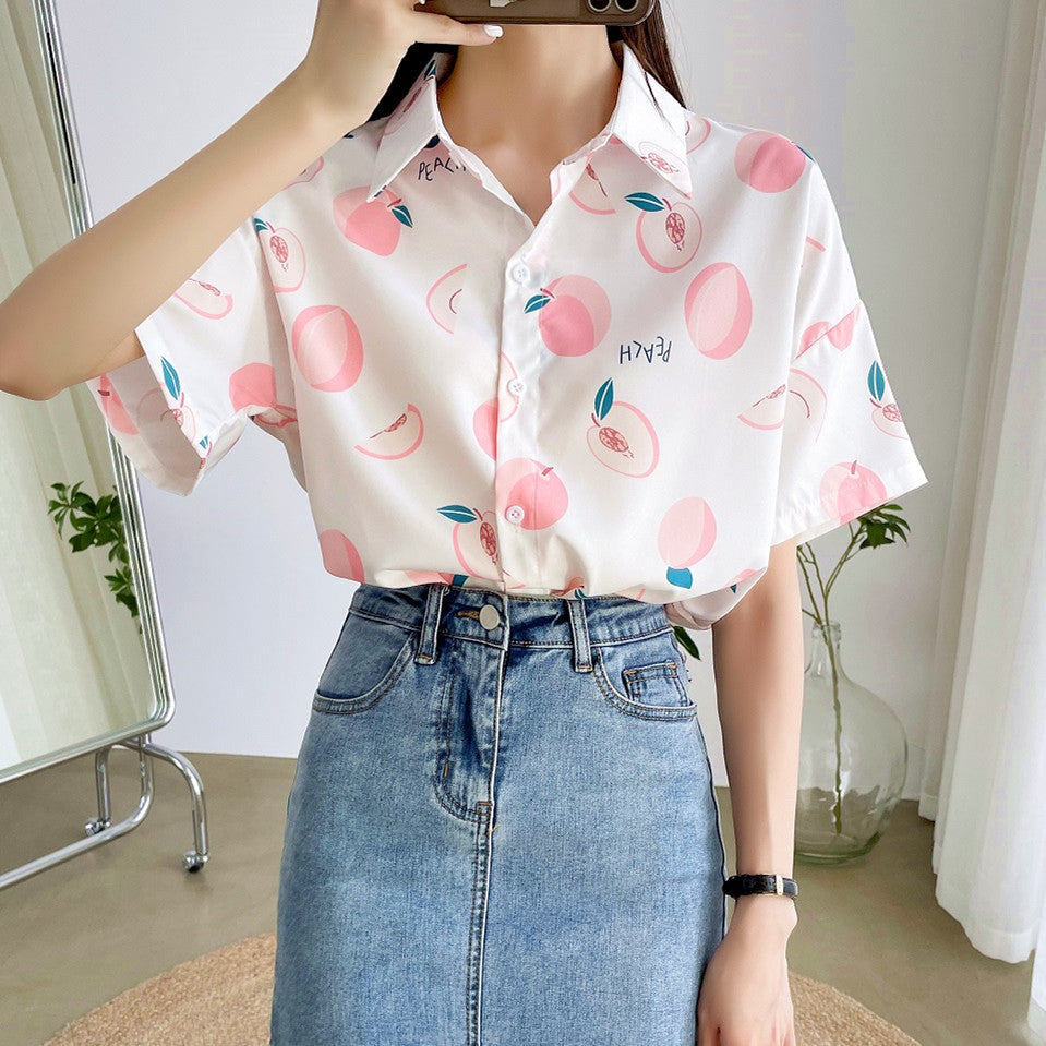 Kawaii Peaches Shirt PN5009