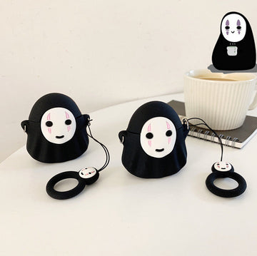 Cute No Face Man Airpods Protector Case  JK1704