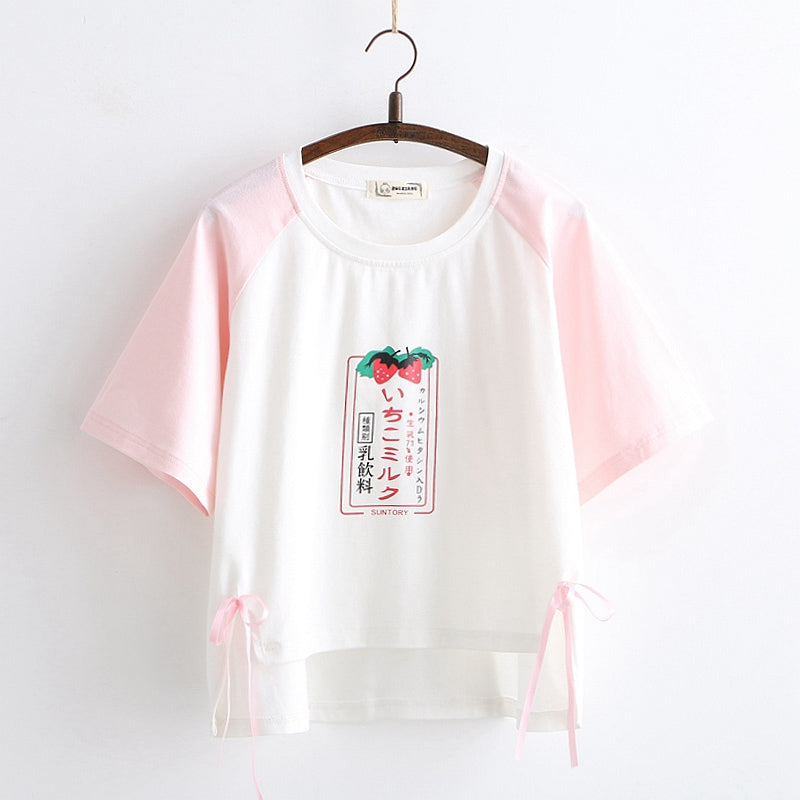 Kawaii Strawberry T-Shirt  JK1548