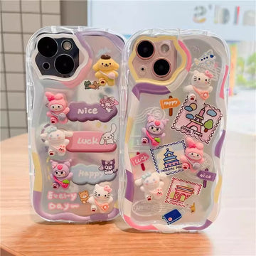 Cartoon Phone Case for iphone 11/11pro/11pro max/12/12mini/12pro/12pro max/13/13pro/13pro max/14/14plus/14pro/14pro max/15/15pro/15pro max PN6576